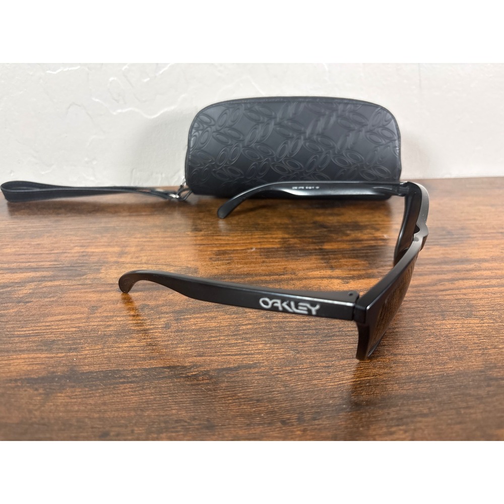 Oakley Frogskins Sunglasses Matte Black Prizm Polarized OO9013-F755 Wayfarer‎